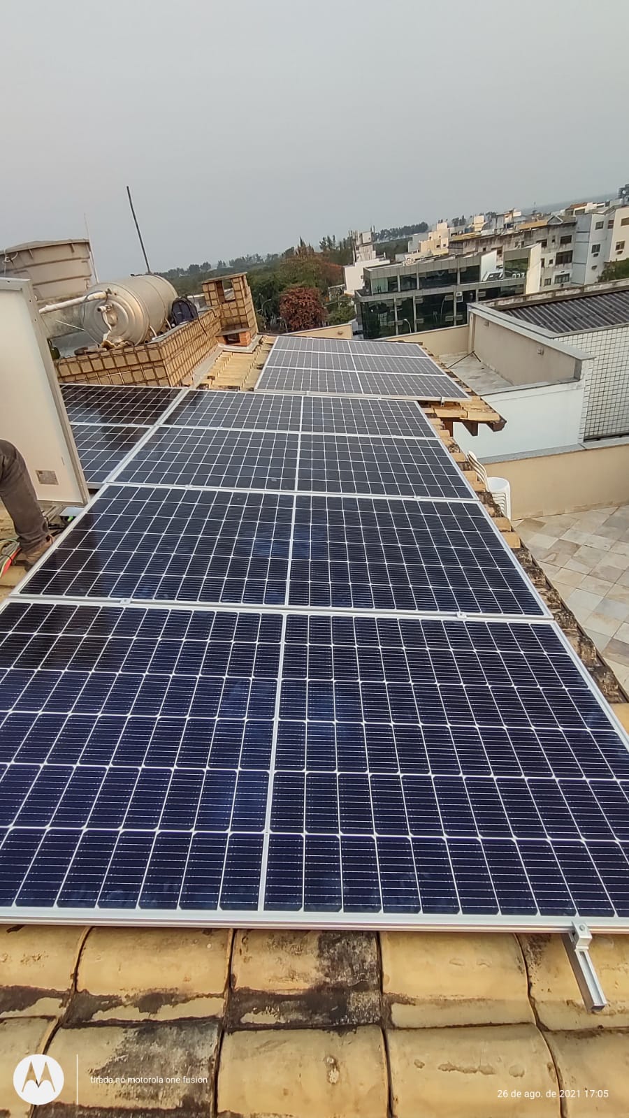 Sistema solar residencial em Rio de Janeiro — 5,34 kWp