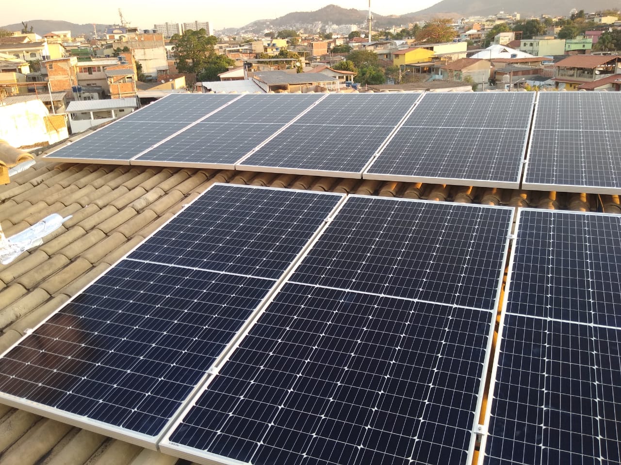 Sistema solar residencial em Rio de Janeiro — 4,46 kWp